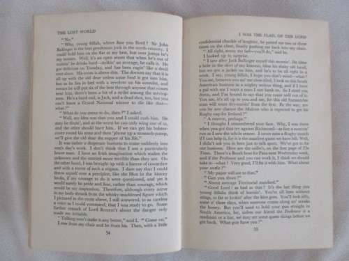 1952 - 1ST EDITION IN 1 VOLUME - A.CONAN DOYLE - THE PROFESSOR CHALLENGER STORIES (COVER NOT GREAT)