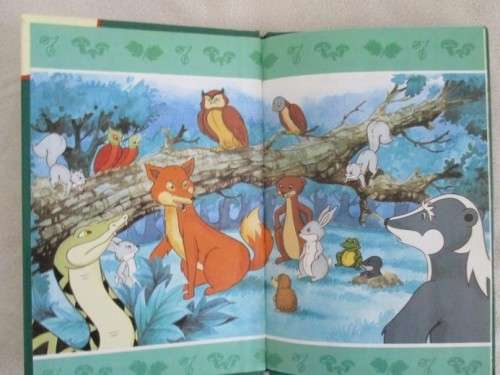 1993 HARD COVER BUZZ BOOK - THE ANIMALS OF FARTHING WOOD -  A NEW FRIEND  - GREAT CONDITION