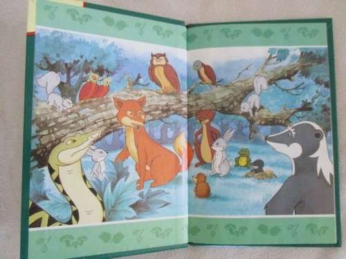 1994 HARD COVER BUZZ BOOK - THE ANIMALS OF FARTHING WOOD -  BADGER IN DANGER  - GREAT CONDITION