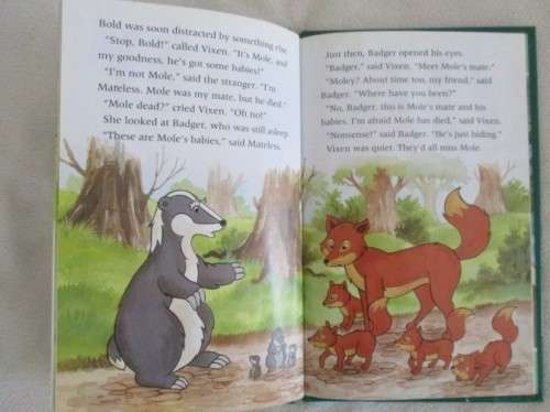 1994 HARD COVER BUZZ BOOK - THE ANIMALS OF FARTHING WOOD -  SPRING AWAKENING  - GREAT CONDITION