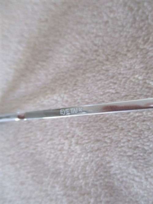 FOR SOMARI ONLY - A PAIR OF CUTE SPECTACLES IN OLD FAUX OSTRICH LEATHER CASE