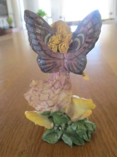 A CUTE PIXIE AND TWO FAIRIES FOR YOUR COLLECTION/FAIRY GARDEN