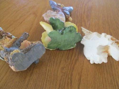 A CUTE PIXIE AND TWO FAIRIES FOR YOUR COLLECTION/FAIRY GARDEN