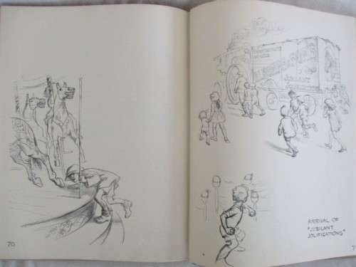 PEOPLE OF IMPORTANCE WITH DELIGHTFUL PENCIL DRAWINGS BY J H DOWD