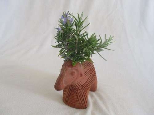 A CUTE SMALL SHEEP HERB PLANTER FOR YOUR KITCHEN WINDOW