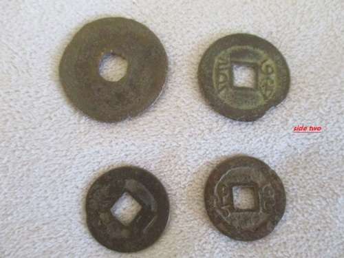 SHIPWRECK SALVAGE? SIXTEEN VERY OLD/ANCIENT? CHINESE COINS - BATCH TWO