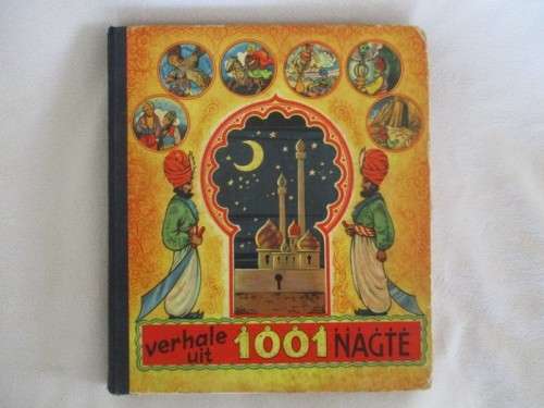 `N BAIE OU, SKAARS BOEK MET DIE MOOISTE ILLUSTRASIES DEUR TRUUS VINGER - VERHALE UIT 1001 NAGTE