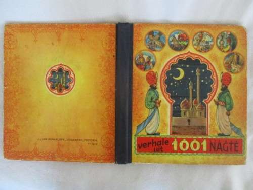 `N BAIE OU, SKAARS BOEK MET DIE MOOISTE ILLUSTRASIES DEUR TRUUS VINGER - VERHALE UIT 1001 NAGTE