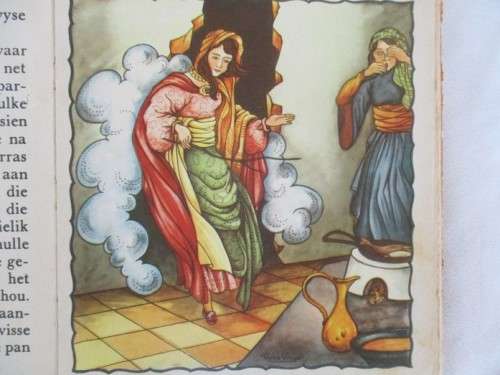 `N BAIE OU, SKAARS BOEK MET DIE MOOISTE ILLUSTRASIES DEUR TRUUS VINGER - VERHALE UIT 1001 NAGTE