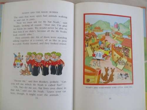 NODDY AND THE MAGIC RUBBER BY ENID BLYTON