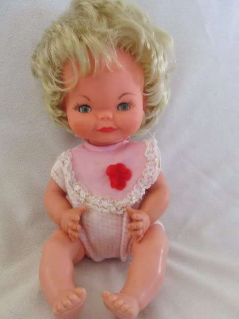 FOR GUNNEMAL ONLY - A CUTE SMALL CHEEKY-FACED DARLING MARKED "SAD" ON BACK OF HEAD