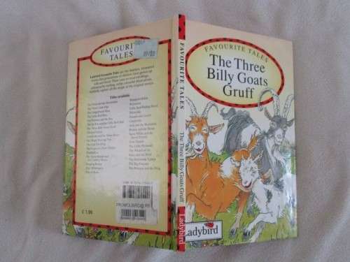 1993 -  COLLECTABLE LADYBIRD BOOK- FAVOURITE TALES - THE THREE BILLY GOATS GRUFF - GOOD CONDITION