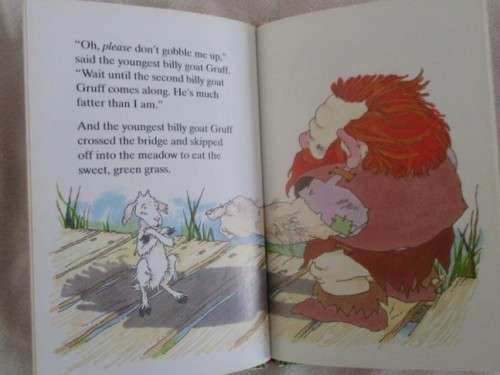 1993 -  COLLECTABLE LADYBIRD BOOK- FAVOURITE TALES - THE THREE BILLY GOATS GRUFF - GOOD CONDITION