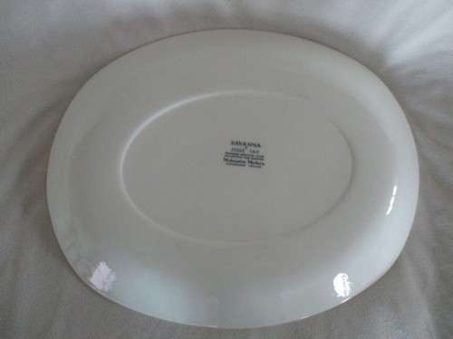 TWO VINTAGE 1950`S MIDWINTER `SAVANNA` PLATTERS DESIGNED BY JESSIE TAIT