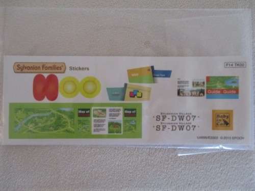 BARGAIN TIME!!  GENUINE EPOCH SYLVANIAN FAMILIES SEVEN SEATER - MINT IN BOX (DECALS INCLUDED IN BOX)