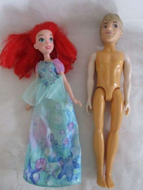 EIGHT COLLECTABLE DOLLS ( BRATZ, STEFFI LOVE AND DISNEY) IN NEED OF TLC,SHAMPOO AND CONDITIONER