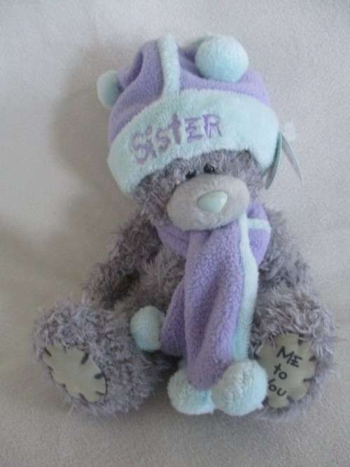 CUTE COLLECTABLE TATTY TEDDY (ME TO YOU) IN GREAT CONDITION WITH ORIGINAL TAG AND LABEL