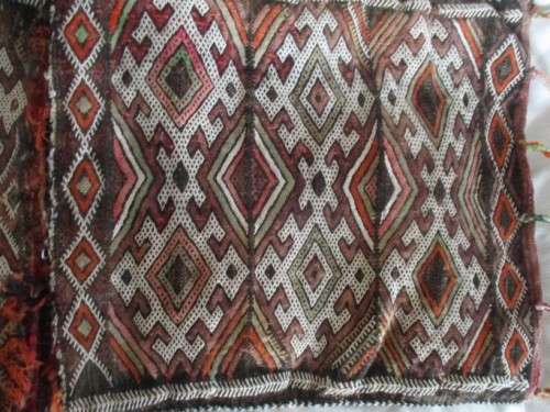 VINTAGE MIDDLE EASTERN WOVEN SADDLE BAG