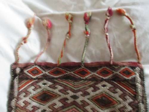 VINTAGE MIDDLE EASTERN WOVEN SADDLE BAG