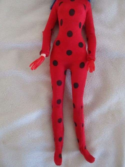 BANDAI - RATHER RARE BANDAI MIRACULOUS ZAG HEROEZ LADYBUG FIGURE