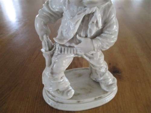 FOR ZEEBOB ONLY - GIUSEPPE ARMANI FIGURINE ENTITLED `LITTLE COWBOY` - SIGNED