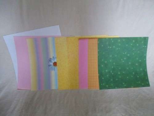 HUGE BATCH OF SALVAGED CARD/SCRAPBOOKING DECORATIONS