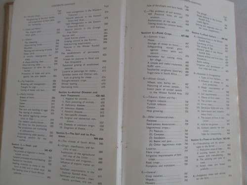 OLD UNION OF SOUTH AFRICA HANDBOOK FOR FARMERS IN SOUTH AFRICA (1937)