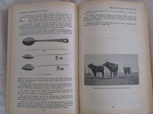 OLD UNION OF SOUTH AFRICA HANDBOOK FOR FARMERS IN SOUTH AFRICA (1937)