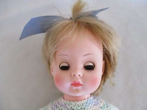 VERY RARE VINTAGE CHILTERN, ENGLAND DOLL WITH THE PRETTIEST FACE!