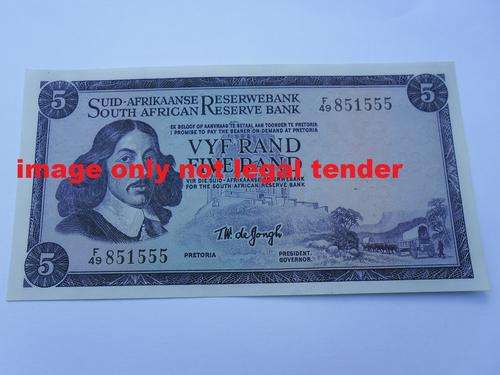 Uncirculated TW de Jongh R5 1st issue
