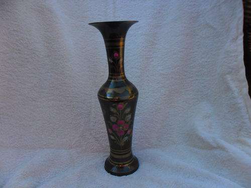Stunning Vintage Vase with Inlays