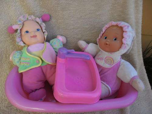 Two Dolls,a Bath and a Baisin-What More Does a Little Girl Want???