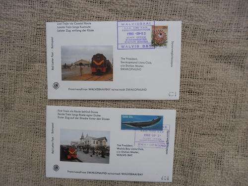 HOW SPECIAL!! SWA Railways FIRST Train Swakopmund to Walvis Bay AND LAST train vice versa