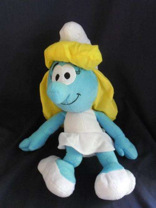 LOVELY LARGE 40CM PLUSH SMURFETTE WITH ORIGINAL LABEL