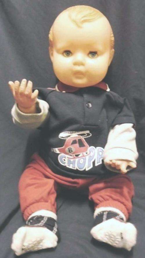 LARGE VINTAGE KADER-LIKE DOLL!!   63CM TALL!