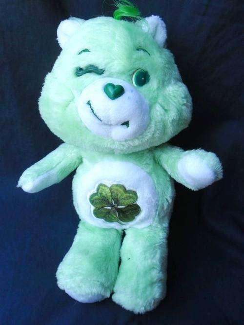 A VERY CUTE IRISH, FLIRTING CARE BEAR!!