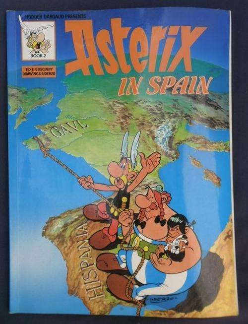 WHAT FUN!!   ASTERIX IN SPAIN!!  JUST CAN'T BEAT HIM!!   VERY COLLECTABLE!!