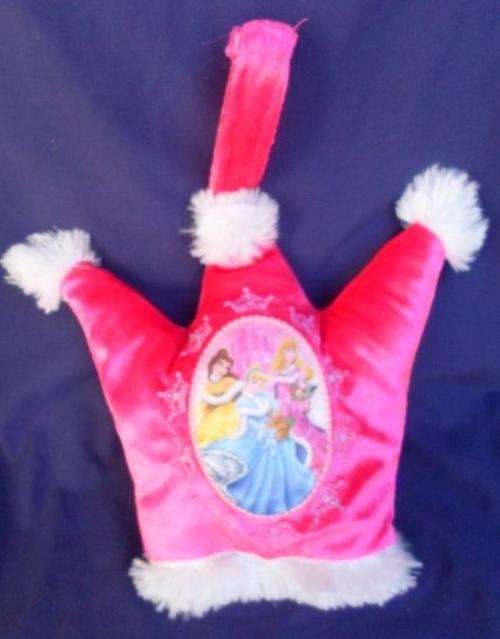 CUTE BARBIE DOLL PILLOW IN THE SHAPE OF A CROWN