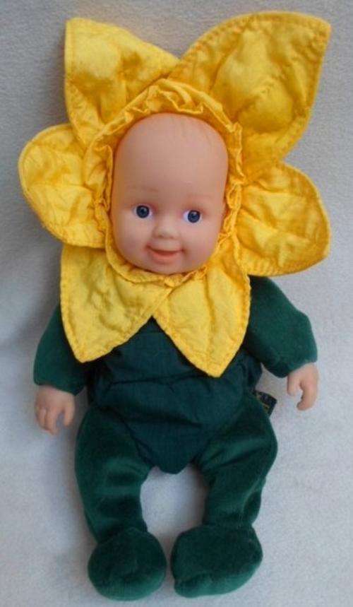 CUTE AND COLLECTABLE ANNE GEDDES 'SUNFLOWER' DOLL!!