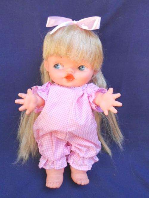 OH MY HOW ADORABLE - A LONG HAIRED KEWPIE-LIKE DOLL!!