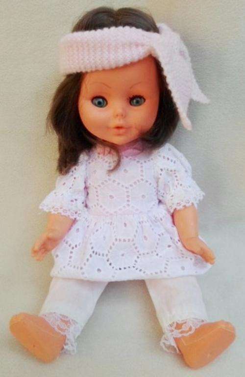 A VINTAGE  1960's/ 70's ITALIAN DOLL -  'ZANINI & ZAMBELLI??