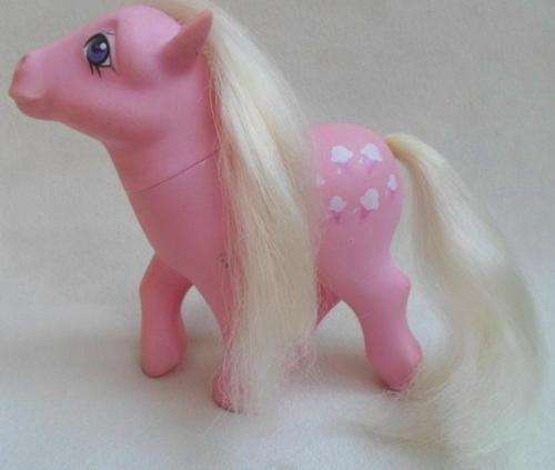 RARE HASBRO G1 MY LITTLE PONY - LICKETY SPLIT - MADE IN HONG KONG PAT PENDING !!