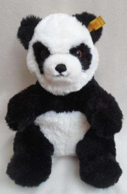 ALL PANDAS ARE SPECIAL BUT A STEIFF ONE EVEN MORE SO!! STEIFF COSY PANDA WITH BUTTON AND TAG!!