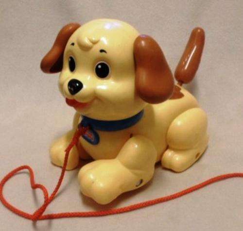FISHER PRICE  LIL' SNOOPY PULL-ALONG DOG!!