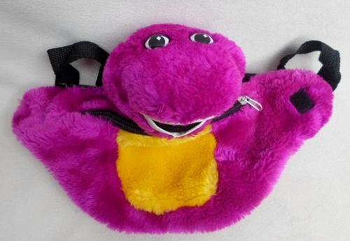 A SMALL SATCHEL FOR THE LITTLE BARNEY FAN!!