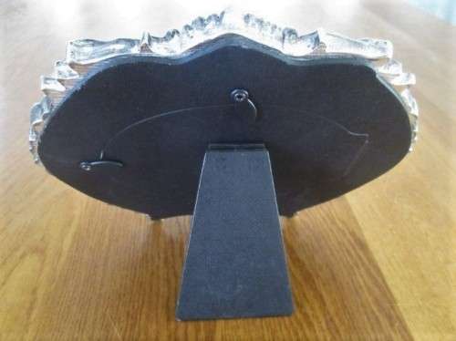 LOVELY ART NOUVEAU STYLE SILVER METAL PHOTO FRAME - PERFECT CONDITION