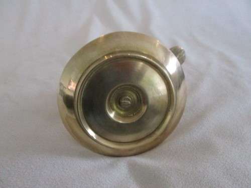 AN OLD FASHIONED SOLID BRASS `WEE WILLIE WINKIE`  CANDLESTICK