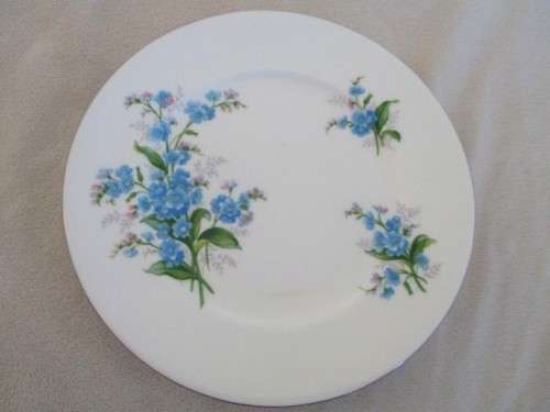 ROYAL ALBERT `FORGET-ME-NOT` SIDE/CAKE PLATE