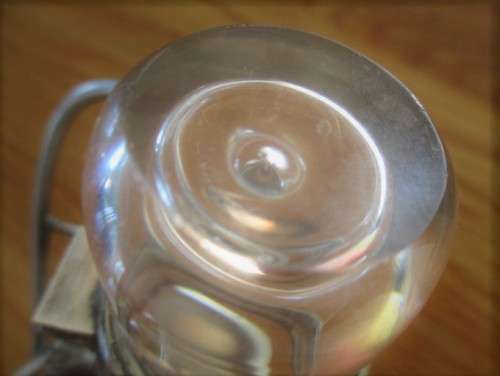 ANTIQUE VICTORIAN ERA INKWELL AND PEN HOLDER  WITH EAGLE ON LID - CIRCA 1880`s - BRADLEY & HUBBARD?