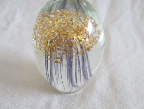 FOR SBENDEN ONLY - STUNNING ART GLASS JELLYFISH PAPER WEIGHT
